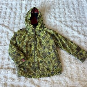 Kids Camouflage Hooded Jacket